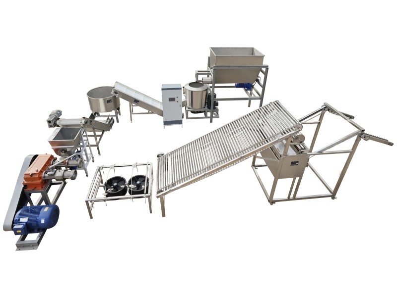 Production Process of Rice Noodle Machine